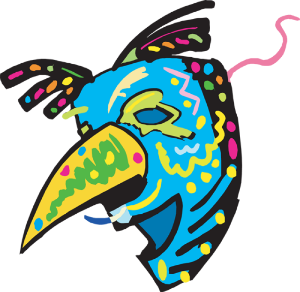 a new orleans carnival mask